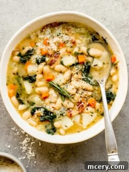 tuscan bean soup with kale