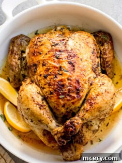 whole roasted chicken