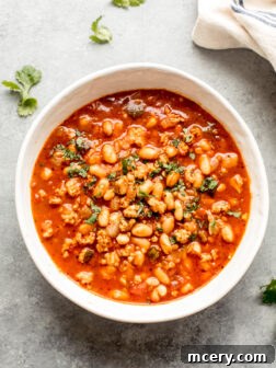 turkey and white bean chili