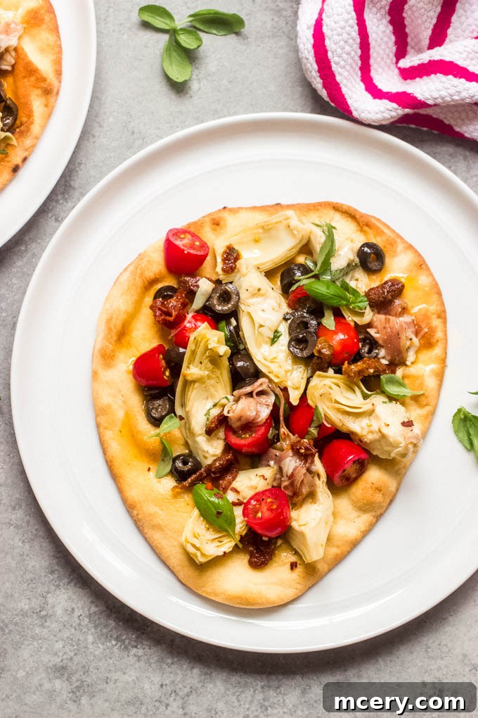 Mediterranean Mezze Flatbread 7 mediterranean flatbread recipe