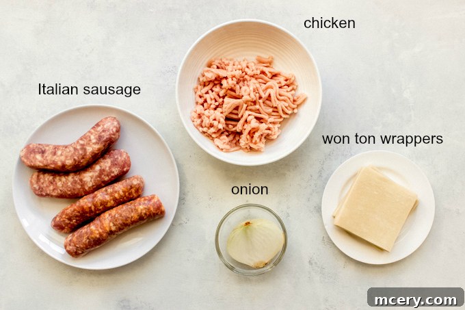 Effortless Homemade Potstickers with Just Four Ingredients 4 ingredients for potsticker recipe