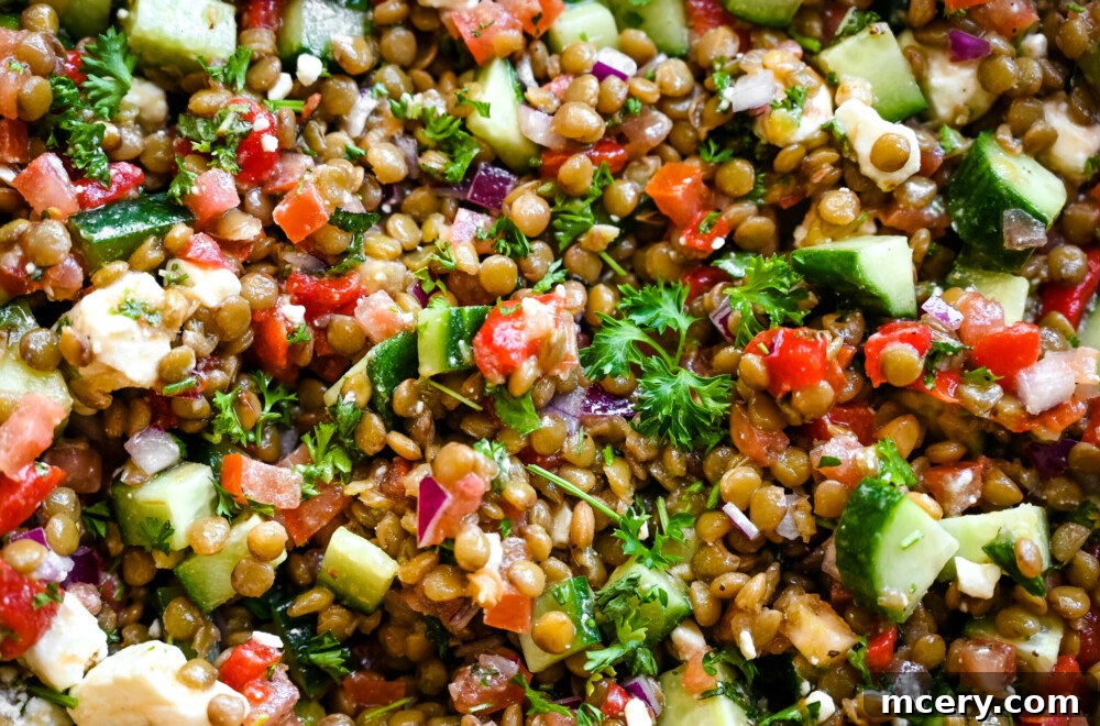 Deliciously Simple Lentil Salad 10 easy lentil salad