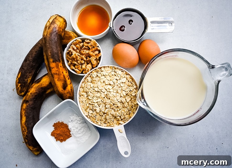 Delicious and Nutritious Banana Bread Baked Oatmeal 4 Sliced Banana Bread Baked Oatmeal in a serving dish, showcasing the internal texture and steam rising, suggesting warmth and freshness.