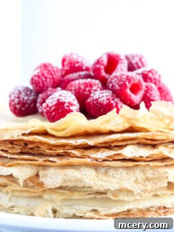 Made with healthy coconut oil and no refined sugars these crepes are light, airy, and absolutely the BEST!