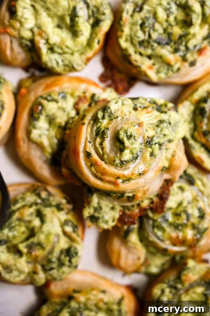 Savory Spinach and Cheese Puff Pastry Swirls 2 Healthy spinach stuffed chicken breasts, perfect for clean eating and nutritious meals.