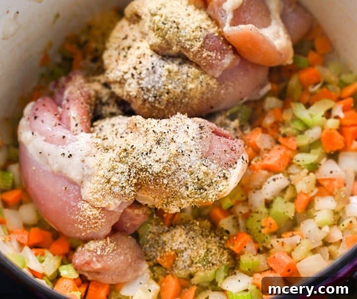 Athlete's Recovery Bowl: Easy High-Protein Chicken Rice Soup 3 Chicken and rice soup ingredients