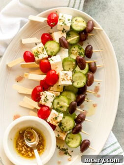 greek salad skewers recipe