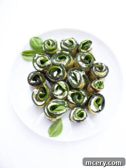 Grilled zucchini filled with herby cream cheese, baby spinach, and aromatic basil. Easy yet elegant side dish or appetizer | littlebroken.com @littlebroken