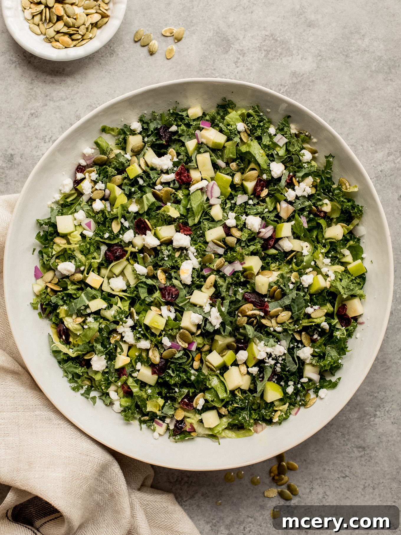 Crisp Kale and Apple Salad 2 kale apple salad
