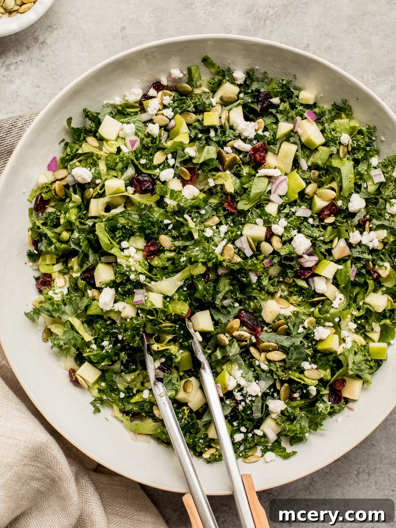 Crisp Kale and Apple Salad 6 kale apple salad recipe