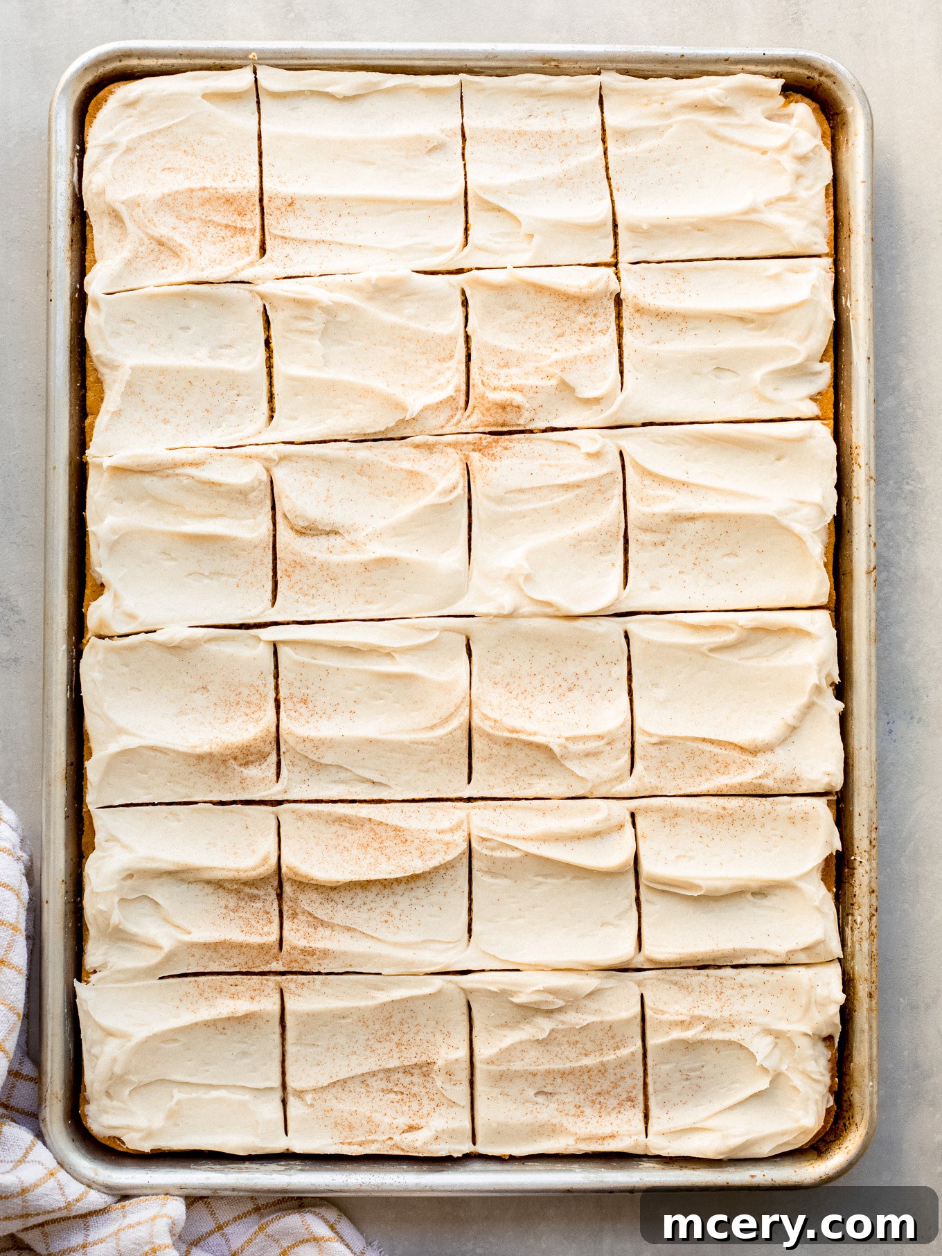 Spiced Pumpkin Sheet Cake 11 The full pumpkin sheet cake recipe, inviting bakers to try this fall favorite.