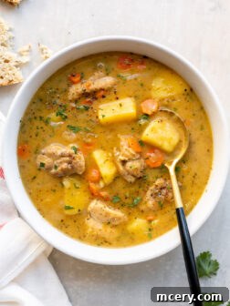 creamy chicken stew recipe