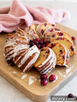cranberry sour cream coffee cake