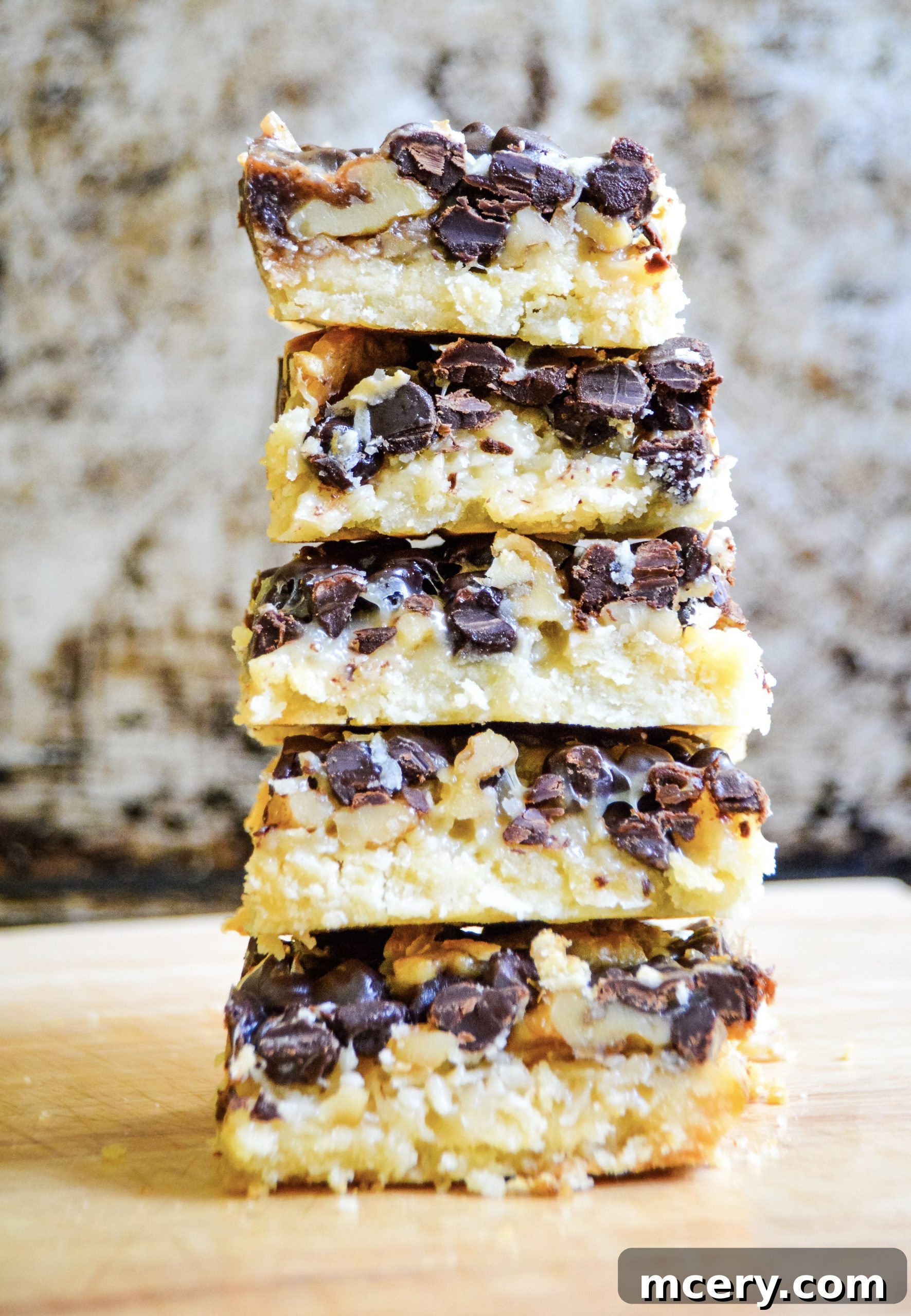 Deliciously layered Magic Cookie Bars, perfect for a gluten-free treat