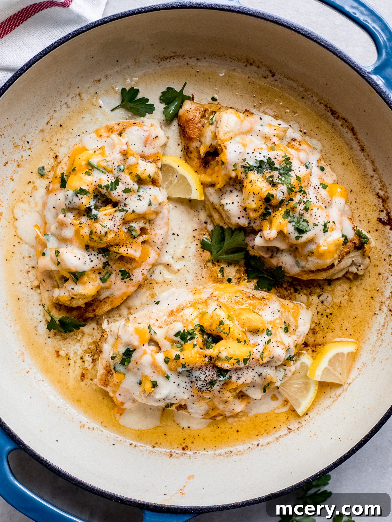 Gourmet Chesapeake Chicken 2 Gourmet Chicken Chesapeake, a perfect dish for special occasions, featuring seared chicken, crab imperial, and melted cheddar.