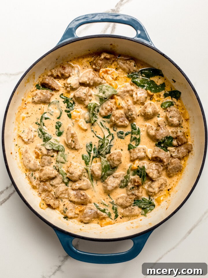 Irresistible Creamy Cajun Sausage Pasta 7 img 52969 6