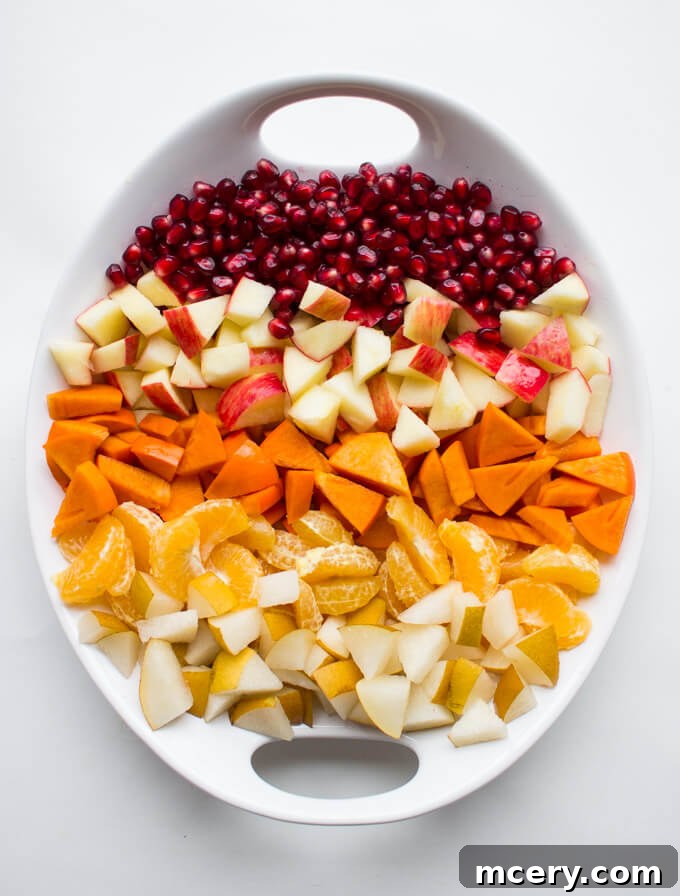 winter fruit in a bowl