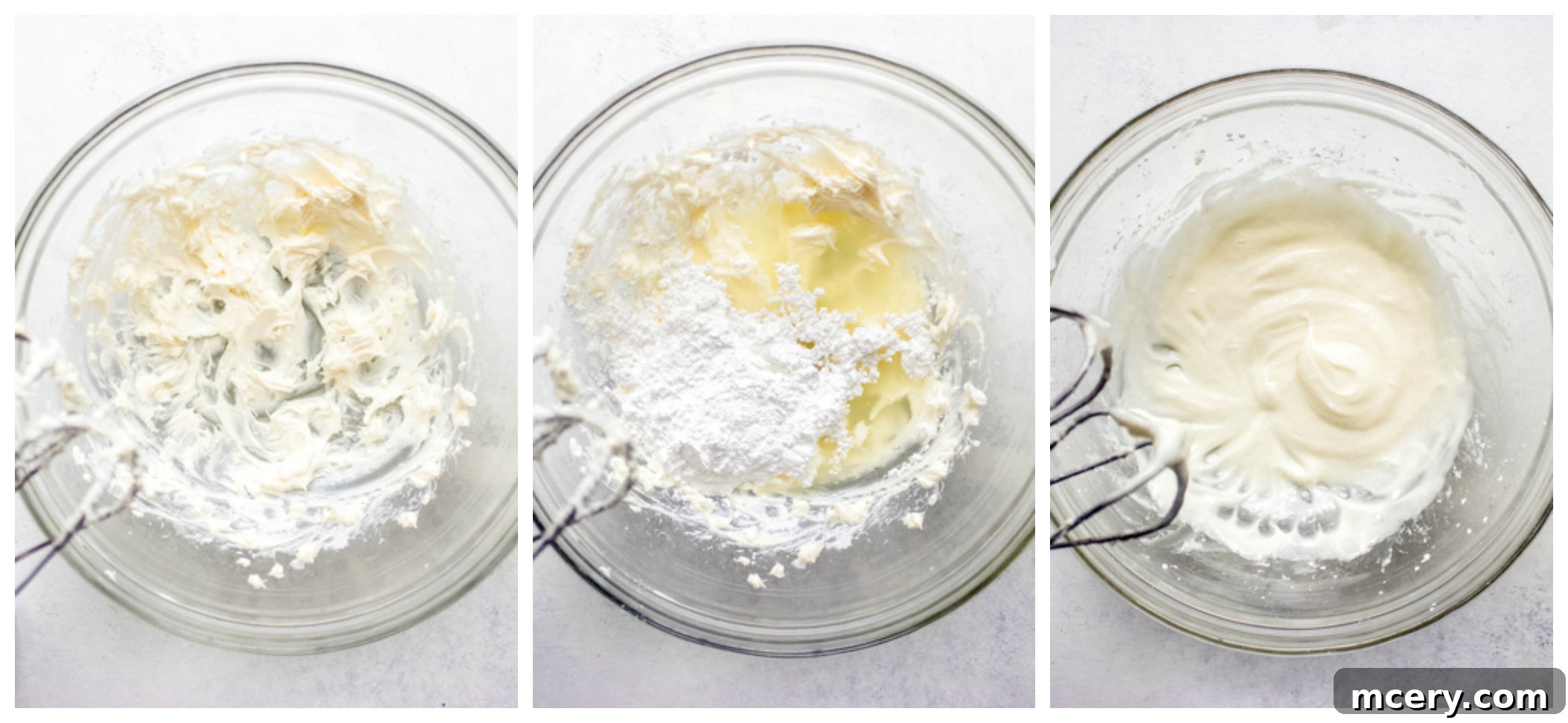 lemon glaze in a bowl