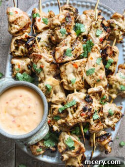 Juicy grilled chicken skewers tossed in a creamy, spicy bang bang sauce! Sweet, tangy, and with just the right amount of heat, these skewers are perfect for summer BBQs, weeknight dinners, or meal prep. Serve with fresh sides and watch them disappear!