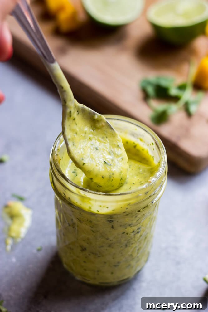 Tropical Mango Drizzle 2 mango dressing