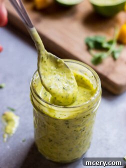 mango cilantro salad dressing