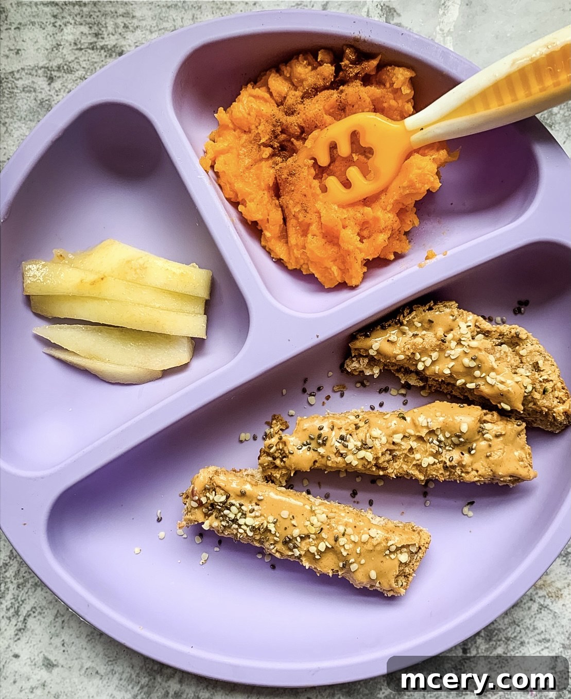 Your First Steps to Baby-Led Weaning 4 Baby enjoying a meal during baby-led weaning