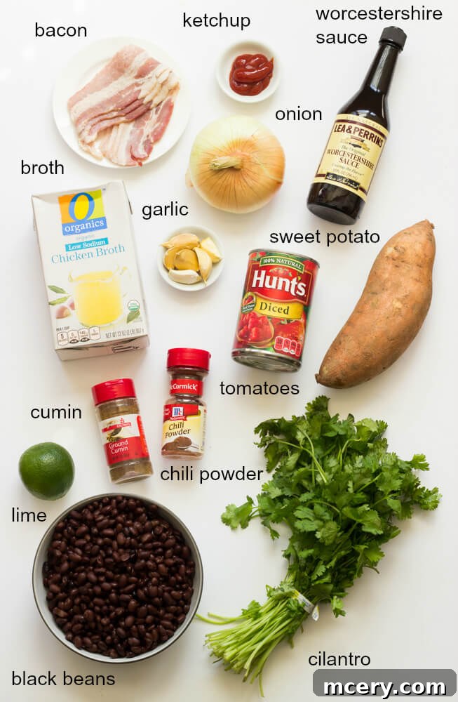 Comforting Sweet Potato Black Bean Chili 4 Black Bean and Sweet Potato Chili - the best chili! | littlebroken.com @littlebroken