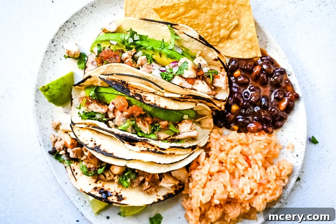Easy Grilled Street Chicken Tacos