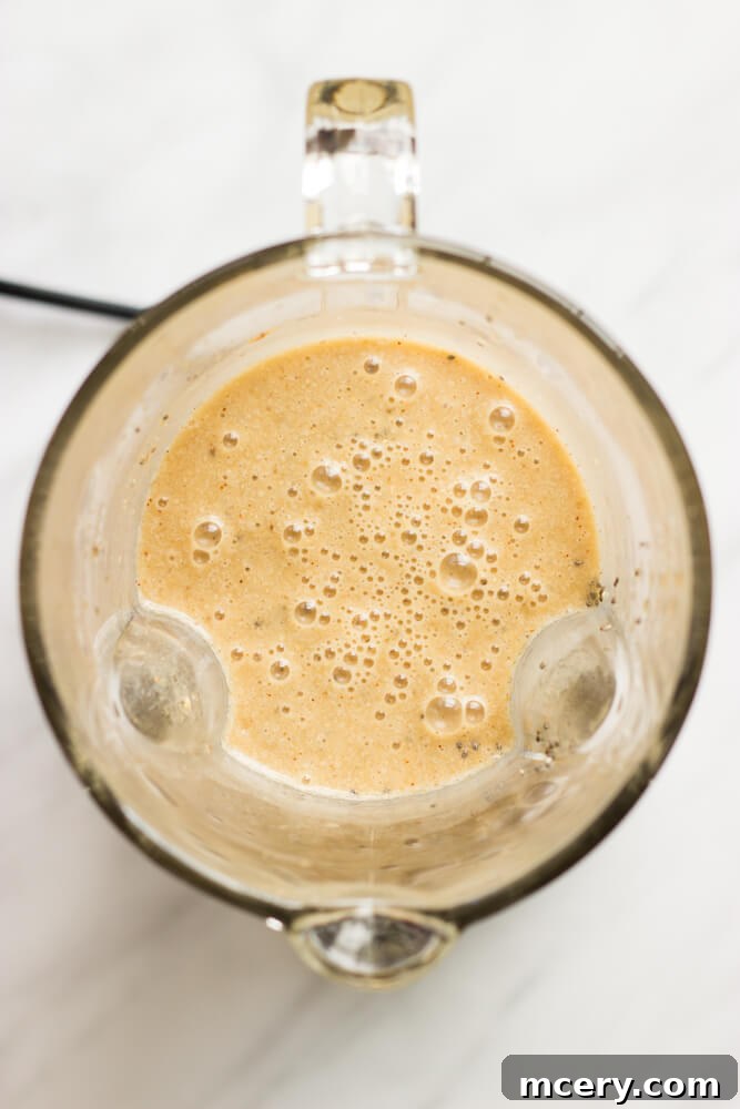 Blend Your Best Coffee Smoothie 5 blended up smoothie in a blender