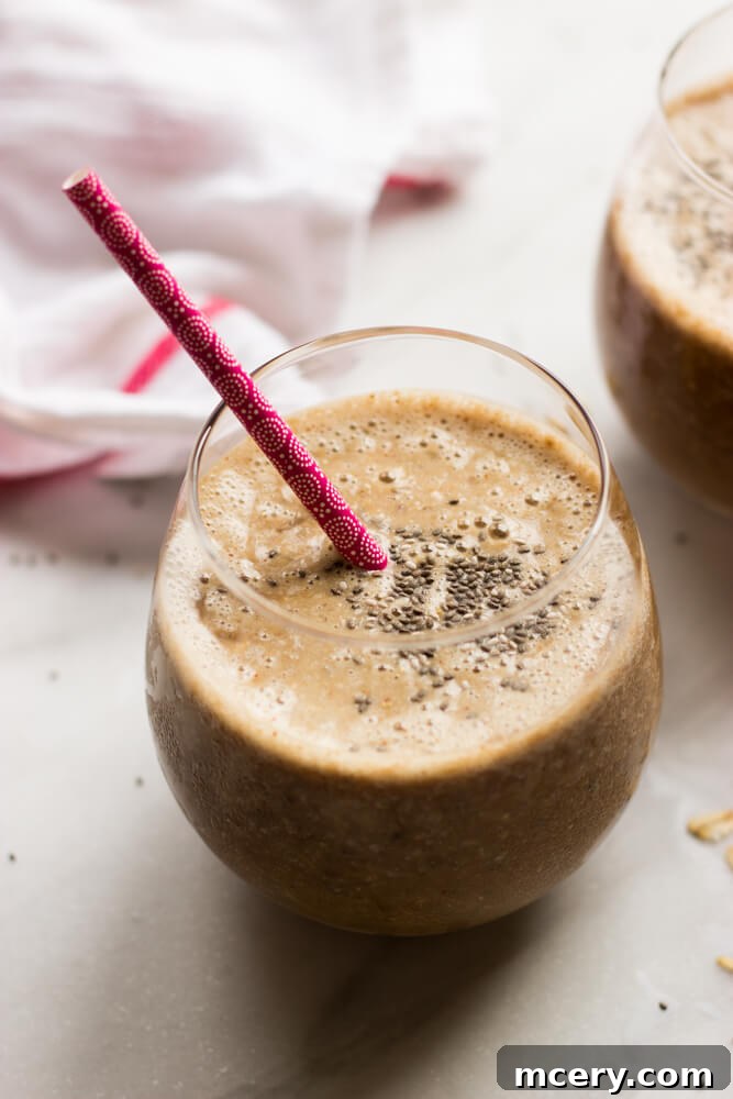 Blend Your Best Coffee Smoothie 6 coffee banana smoothie recipe in a glass