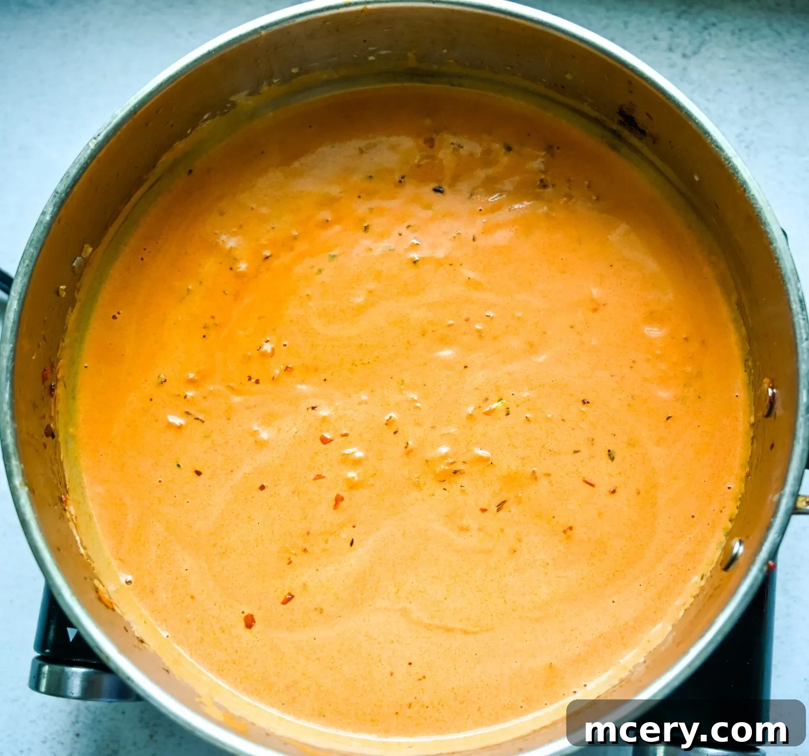 Gigi Hadid's Signature Spicy Vodka Pasta 7 Heavy cream and vodka added to the tomato base for a rich, creamy Gigi Hadid Pasta sauce.