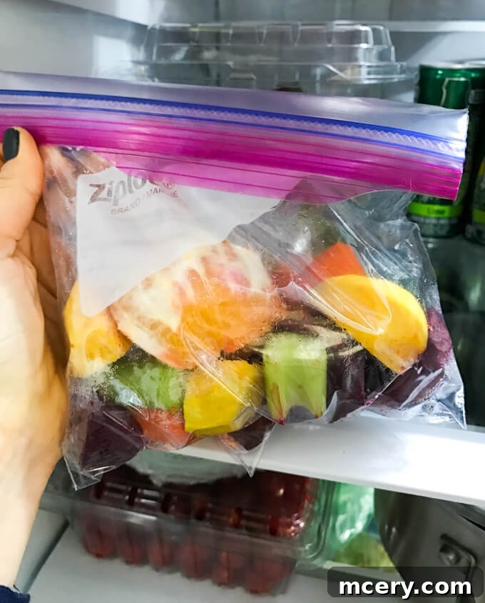 Wednesday Eats 4 3 Start your day right with quick and healthy smoothie packs! Featuring nutrient-rich beets, carrots, celery, and orange for a boost of energy on busy mornings. Learn how meal prep can transform your breakfast routine. | littlebroken.com @littlebroken