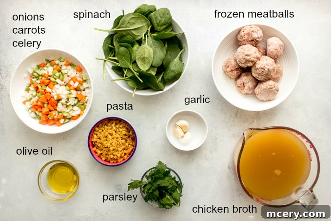 italian wedding soup ingredients