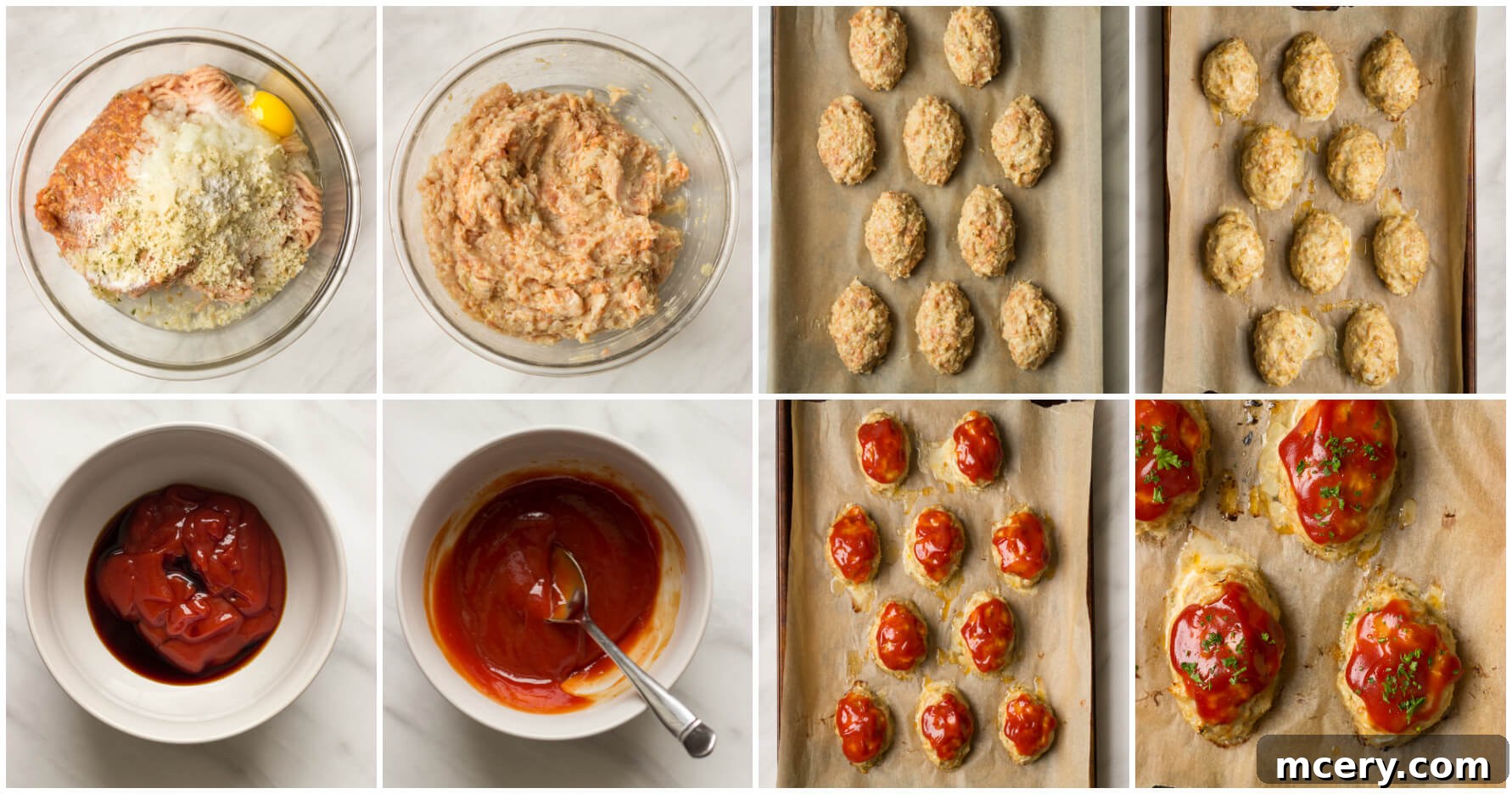 Savory Chicken Loaf Minis 4 how to make ground chicken mini meatloaf