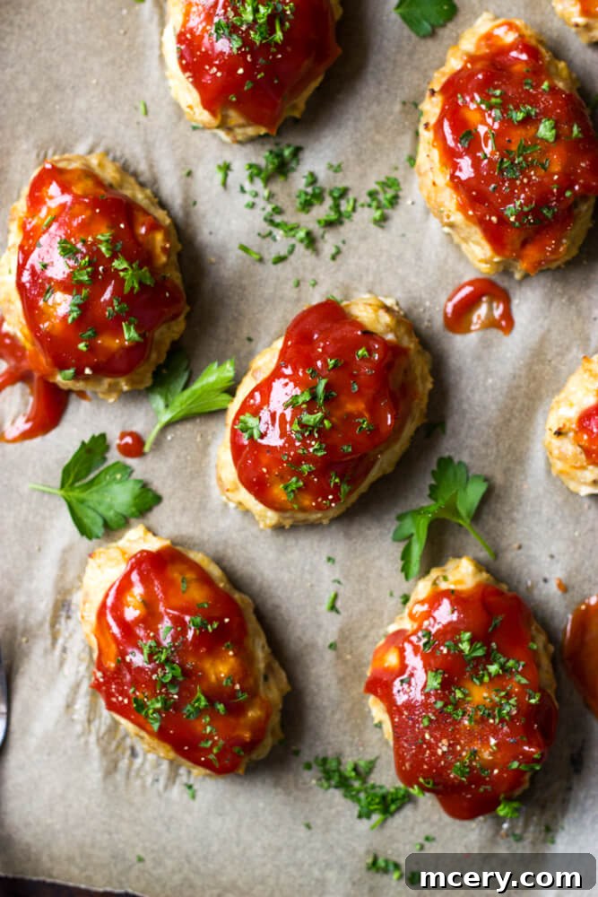 Savory Chicken Loaf Minis 5 chicken meatloaf